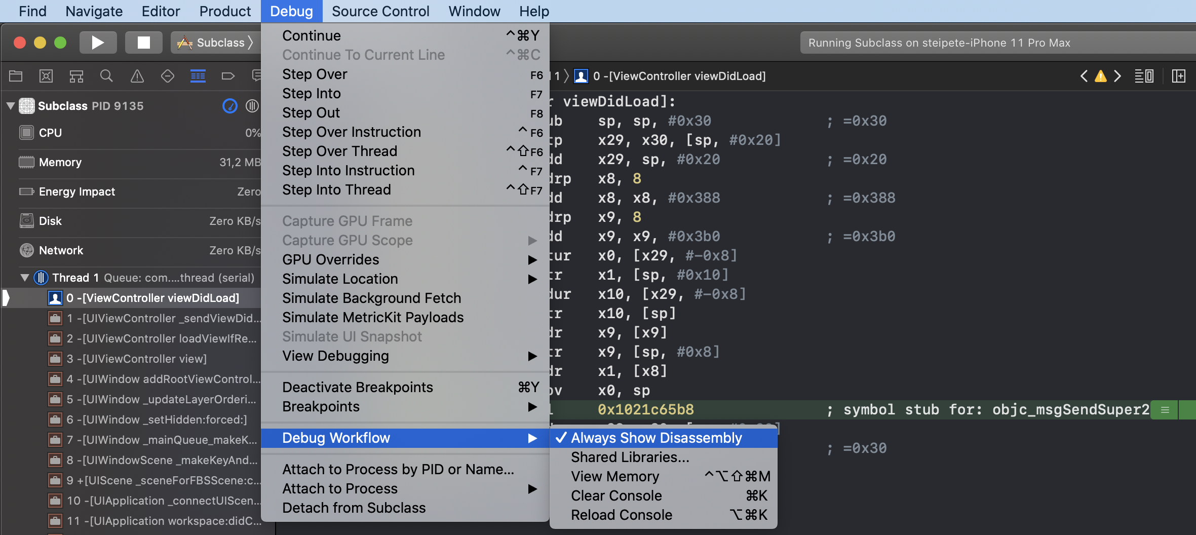 Calling Super at Runtime in Swift
